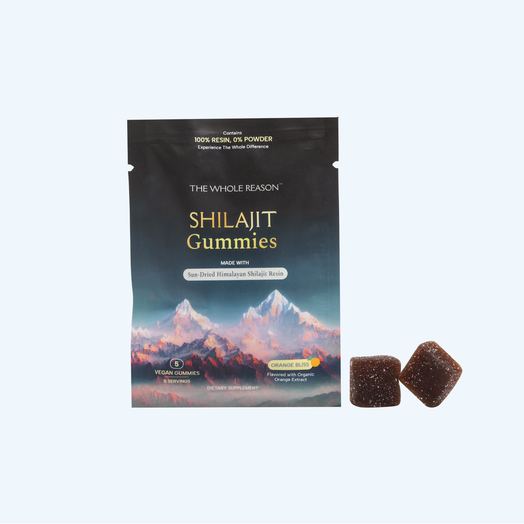 Himalayan Shilajit Gummies Trial Pack, 5 Count (Free Gift)