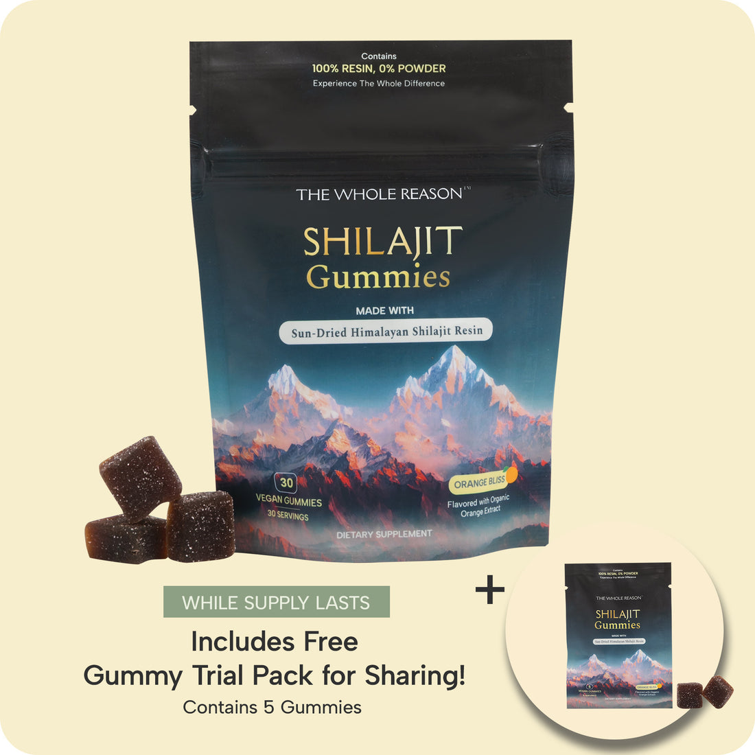 Himalayan Shilajit Gummies 30 Count